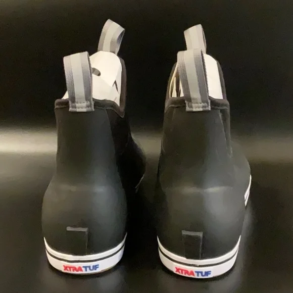 XtraTuf Men’s ankle Deck boot Black - Picture 5 of 7